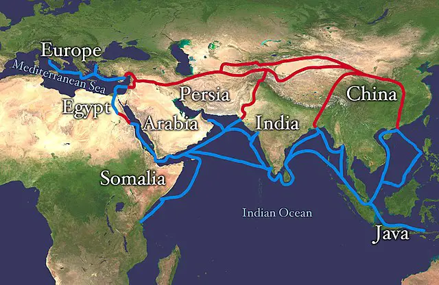 The Silk Road Route