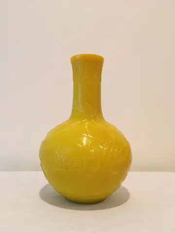 Vase in Imperial Yellow